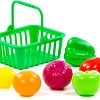 Набор игрушечных продуктов Полесье Набор продуктов №13 с корзинкой 66749