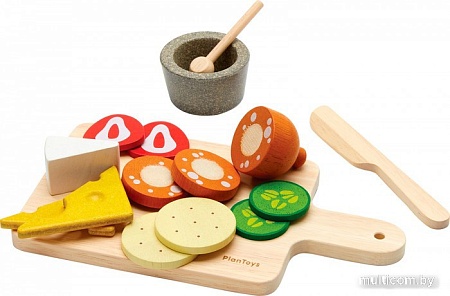 Набор игрушечных продуктов Plan Toys Закуски 3631