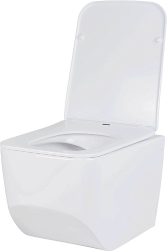 Унитаз подвесной Roxen Boro в комплекте с инсталляцией StounFix Dual Fresh 6 в 1 968433 (кнопка: сатин)