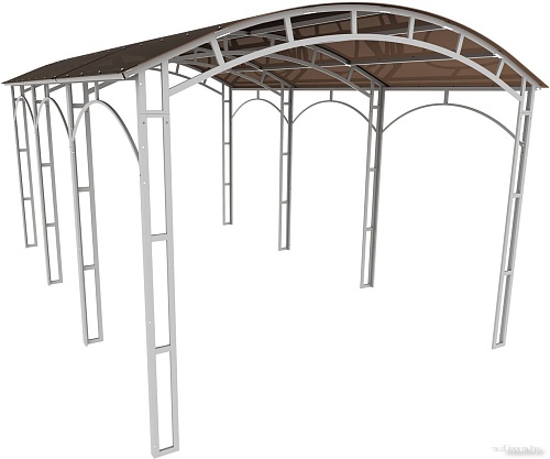 Навес для автомобиля Импласт 3.7х4м 15151 (каркас)