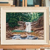 Набор для вышивания Овен Водопад на реке Пшада 1470