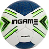 Футбольный мяч Ingame Wings IFB-134 (5 размер, белый/синий/зеленый)