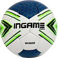 Футбольный мяч Ingame Wings IFB-134 (5 размер, белый/синий/зеленый)