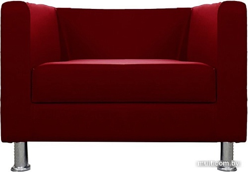 Интерьерное кресло Brioli Билли (экокожа, L19 красный)