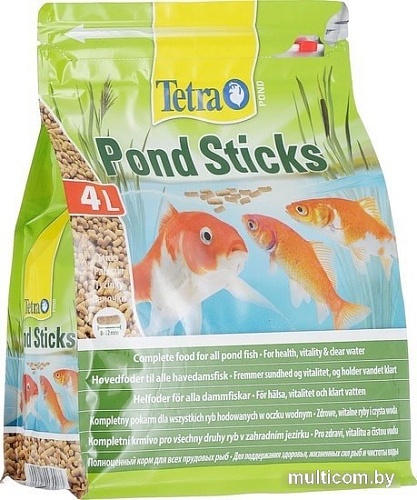 Сухой корм Tetra Pond Sticks 4 л