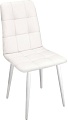 Стул Трия Аспен К1С (белый матовый/кож.зам Polo White)