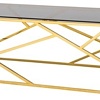 Журнальный столик Stool Group Арт Деко 120x60 ECT-015-TG-SK (стекло Smoke/сталь золото)