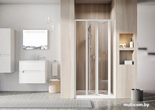 Душевая дверь Ravak Supernova SDZ3 - 90 (grape/белый)