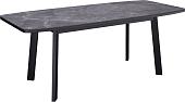 Кухонный стол Kenner AA1400 (черный/керамика/мрамор черный)