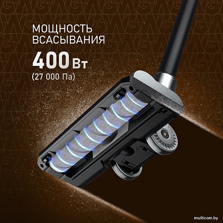 Пылесос Weissgauff V12 BLDC 400 Nero Turbo