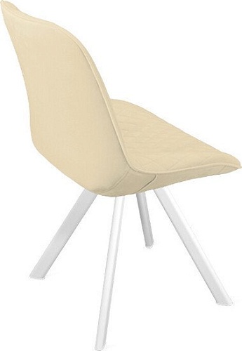 Стул Трия Оливер К2 (белый матовый/велюр Confetti Cream)