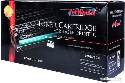 Картридж JetWorld JW-C719N (аналог Canon Cartridge 719)