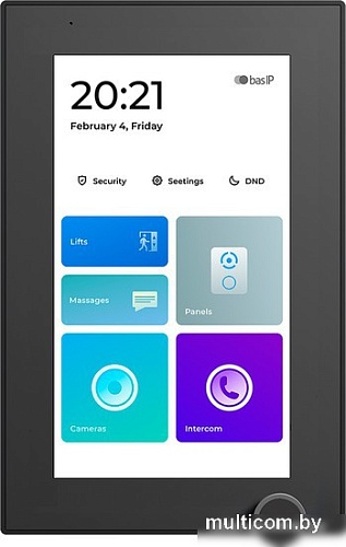 Монитор BAS-IP AZ-07LL (черный)