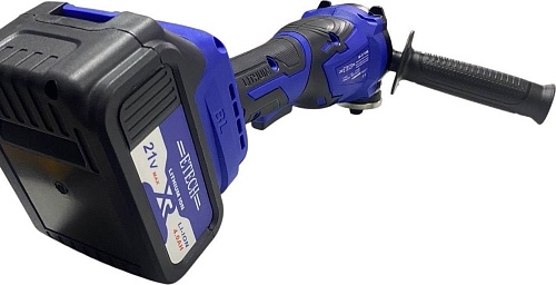 Угловая шлифмашина ETECH AG-21/125BL (с 2-мя АКБ)