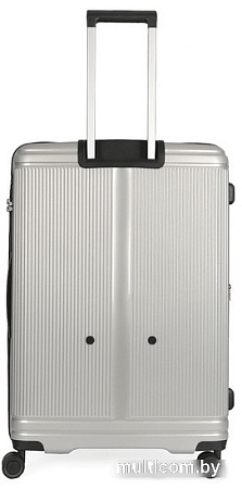 Чемодан-спиннер Fabretti EN9530-24-11 66 см (серебристый)