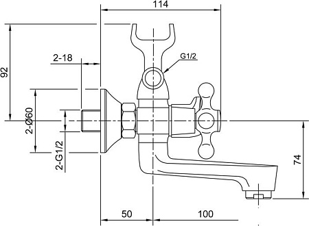 Смеситель Eleanti Opal 0402.896