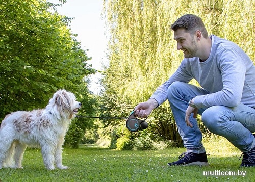 Flexi Black Design M Tape 5 m (голубой)