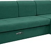 Сириус Лидер-6 с оттоманкой ППУ 300x165 (Eva 30 велюр зеленый)