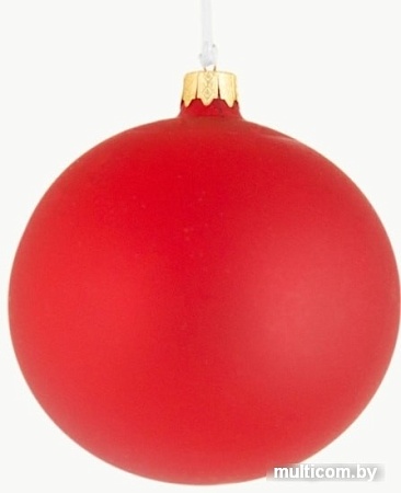 Елочные игрушки Грай Деревенская церковь Ш100-41 (красный)