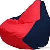 Кресло-мешок Flagman Груша Макси Г2.1-234 (красный/тёмно-синий)
