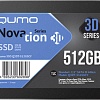 SSD QUMO Novation 3D TLC 512GB Q3DT-512GSCY