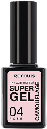 Лак Relouis Super Gel Camouflage (04 Rose) 10.5 г