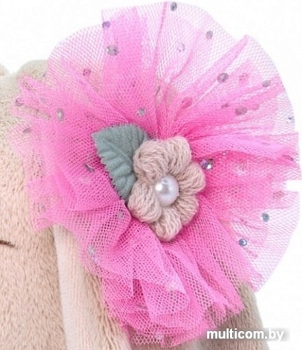 Классическая игрушка Зайка Ми в зеленом платье в клетку 23 см SidM-384