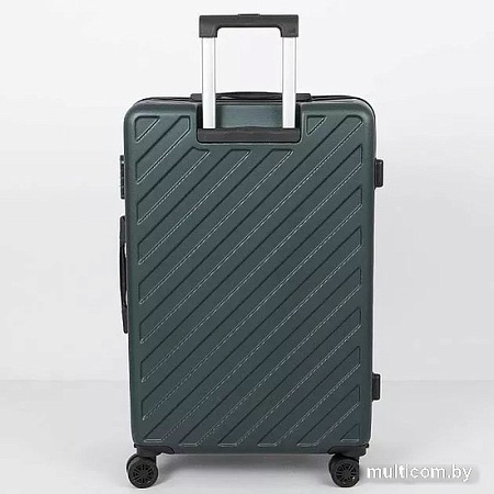 Чемодан-спиннер Mr.Bag 338-9101/5-26DGN (темно-зеленый)