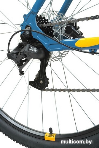 Велосипед Forward Apache 29 3.2 HD р.17 2022 (бирюзовый/оранжевый)