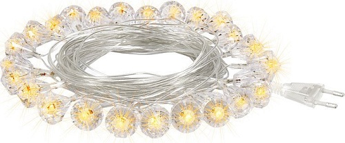 Гирлянда Vegas Бриллианты 55083 25 LED (теплый белый)