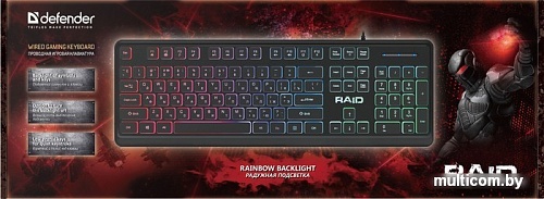 Клавиатура Defender Raid GK-778DL RU