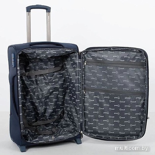 Чемодан Grott 338-1005/3-24 (синий)