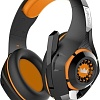 Наушники CrownMicro CMGH-102T USB (оранжевый)