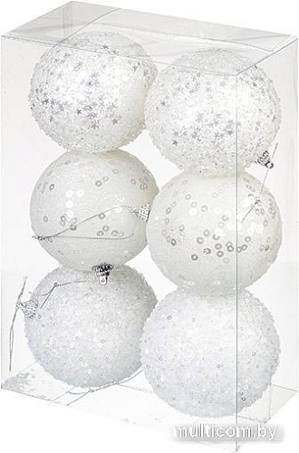 Елочная игрушка Elan Gallery 970076 (белый)