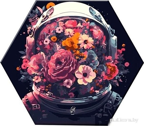 Картина по номерам ILikeGift Цветущая вселенная BVS0003
