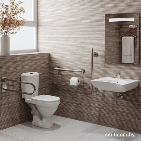 Унитаз напольный Rosa Дон (белый)