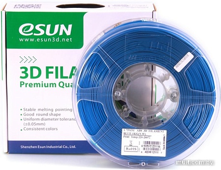Esun ABS 1.75 мм 1000 г (синий)