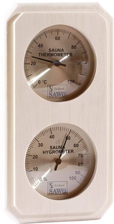 Термогигрометр Sawo 221-THVA (осина)