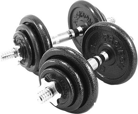 Набор гантелей Proiron Г2100Ч (2 шт)