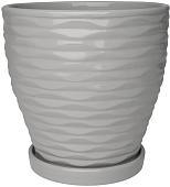 Вазон Вещицы Эллипс Fdtc1 (серый)