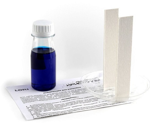 Набор для опытов Lori Лучистые кристаллы. Синий кристалл Лк-002