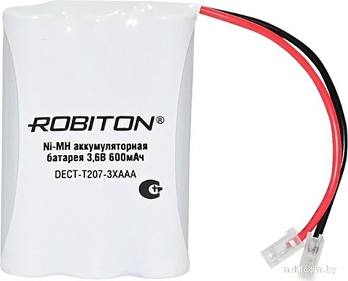 Аккумулятор Robiton DECT-T207-3XAAA 600 mAh 1 шт.