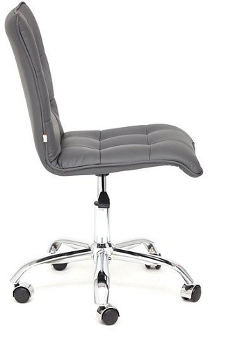 Офисное кресло TetChair Zero кожзам (металлик)