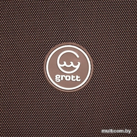 Чемодан Grott 262-7005/5-28 (коричневый)