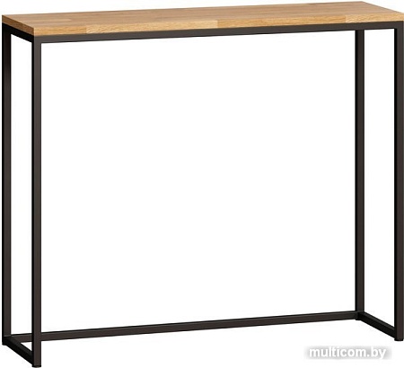 Консольный стол LoftyHome Саутфилд консольный (дуб натуральный/черный)