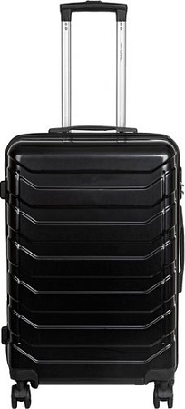 Чемодан-спиннер National NLT107-S (черный)