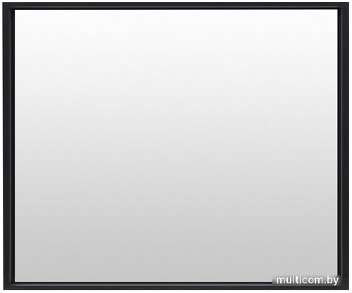 De Aqua Зеркало Алюминиум 90 261703 (черный)