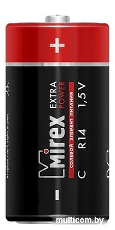 Батарейки Mirex Extra Power C 2 шт 23702-ER14-E2