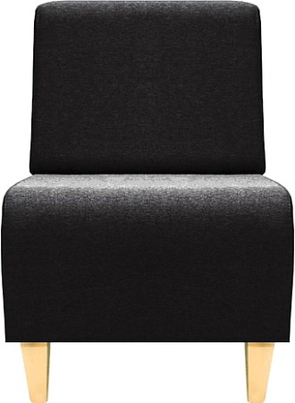 Интерьерное кресло Brioli Руди Д (рогожка, J22 графит/светлые ножки)