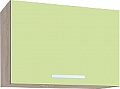 Шкаф навесной Интерлиния Мила ВШГ50-360 (салатовый)